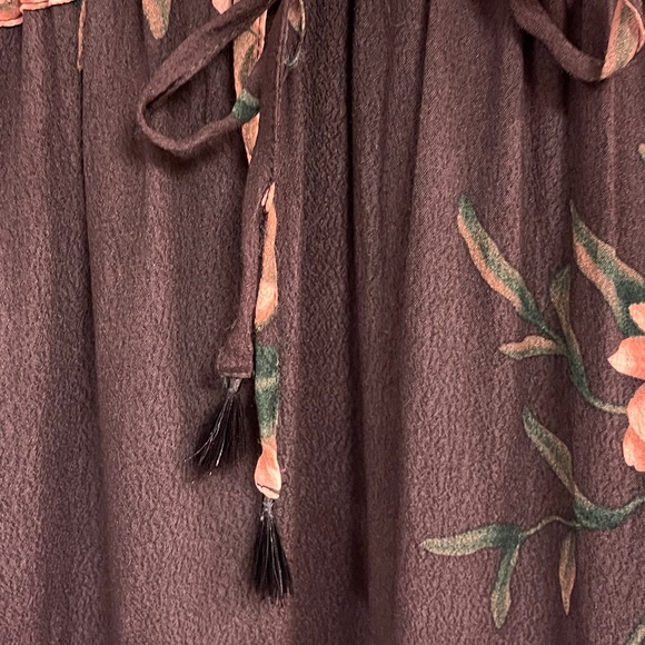 NWT Johanna Ortiz H&M‎ Collaboration Red Carpet floral Dress Sz Small - Picture 14 of 16